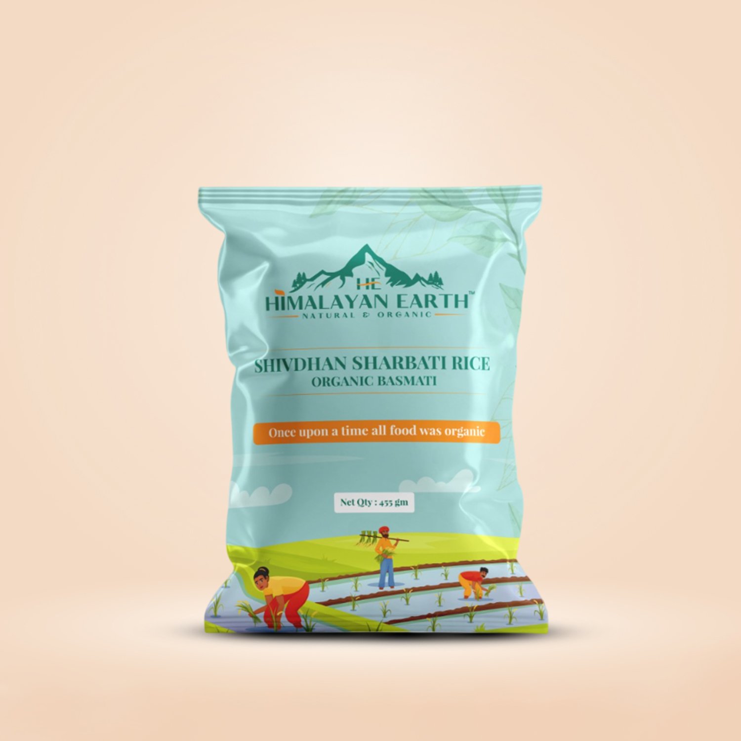 Himalayan Earth Shivdhan Sharbati Organic Basmati Rice 455gm